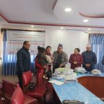 वैदेशिक रोजगारीमा मृत्यु भएकाको सन्ततीलाई तानसेनद्दारा शैक्षिक सामग्री प्रदान