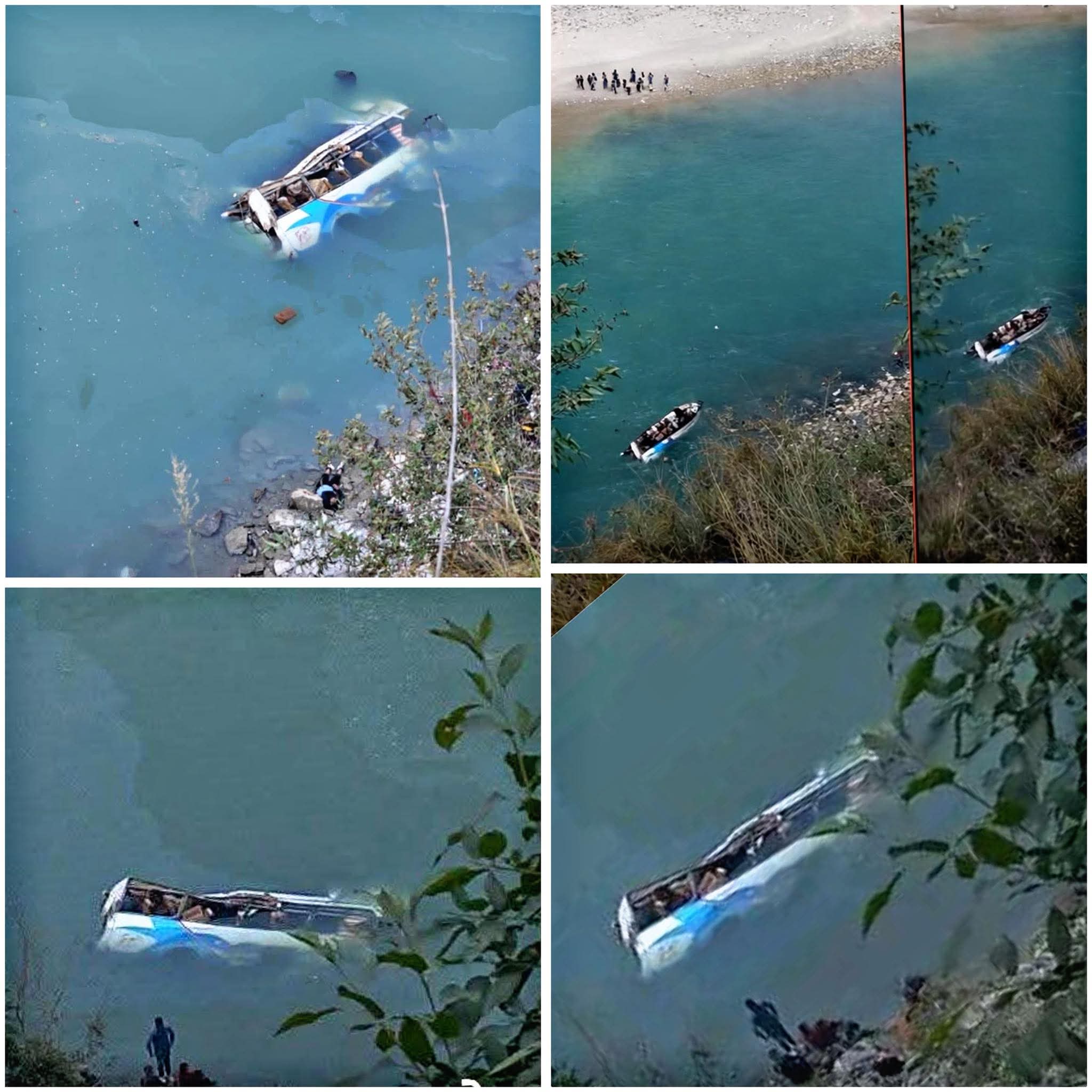 रामेछापमा बस दुर्घटना ३ को ज्यान गयो