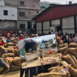 जिल्लाको शीतभण्डारमा नअटेपछि पाल्पाको आलु भैरहवामा